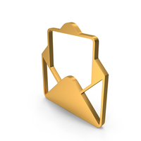 Open Mail Web Icon PNG & PSD Images