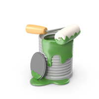 Сan of Paint PNG & PSD Images