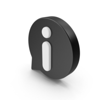 Information Mark Speech Bubble Icon PNG & PSD Images
