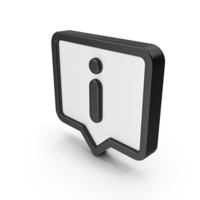 Information Mark Speech Bubble Icon PNG & PSD Images