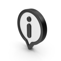 Information Speech Bubble Icon PNG & PSD Images