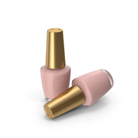 Pink Nail Polish PNG & PSD Images