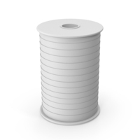 Monochrome Curling Ribbon PNG & PSD Images