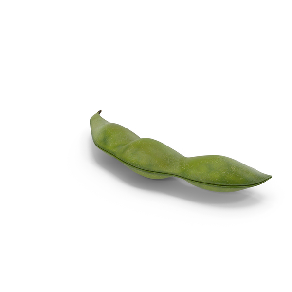 Closed Green Soybean Pod PNG & PSD Images