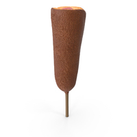 Corn Dog Bitten PNG & PSD Images