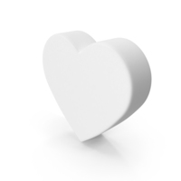 Heart White PNG & PSD Images