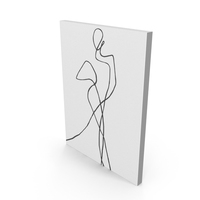 Peytil Black & White Painting PNG & PSD Images
