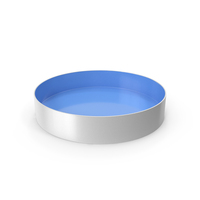 Blue And White Tray PNG & PSD Images