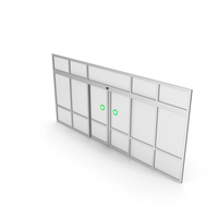 Big Supermarket Automatic Door PNG & PSD Images