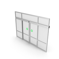 Sectional Supermarket Automatic Door PNG & PSD Images