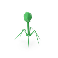 Green Bacteriophage PNG & PSD Images