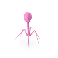 Pink Bacteriophage PNG & PSD Images