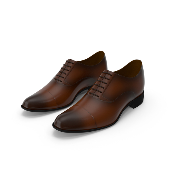 Men Leather Formal Shoes PNG & PSD Images