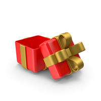 Open Red Gift Box PNG & PSD Images