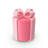 Gift Box Pink PNG & PSD Images