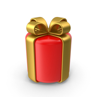 Red Gift Box PNG & PSD Images