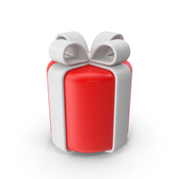 Gift Box Red PNG & PSD Images