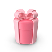 Pink Gift Box PNG & PSD Images