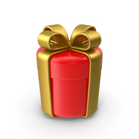 Red Gift Box PNG & PSD Images