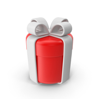 Red Gift Box PNG & PSD Images