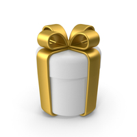 White Gift Box PNG & PSD Images