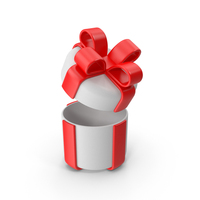 Open White Gift Box PNG & PSD Images