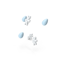 Weather Snow And Rain Symbol PNG & PSD Images