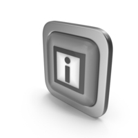 Information Grayscale Icon Button PNG & PSD Images