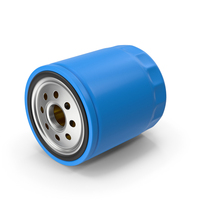 Blue Motor Oil Filter PNG & PSD Images