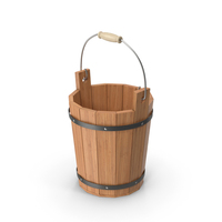 Wooden Bucket PNG & PSD Images
