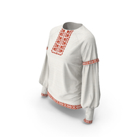 Woman Blouse Ukrainian Base PNG & PSD Images