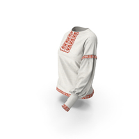 Woman Blouse Ukrainian In Motion PNG & PSD Images