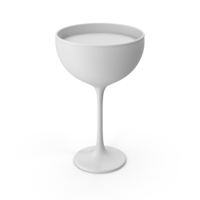 Monochrome Cocktail Glass PNG & PSD Images