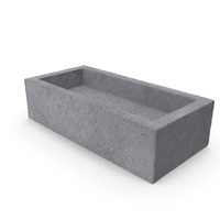 Frogged Calcium Silicate Brick Gray PNG & PSD Images
