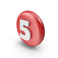 Number 5 Sign PNG & PSD Images