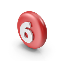 Number 6 Sign PNG & PSD Images