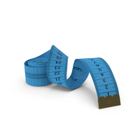 Blue Sewing Tape Measure PNG & PSD Images