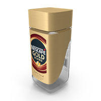 Empty Nescafe Gold 200g Jar PNG & PSD Images
