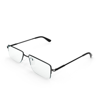 Rectangular Anti UV Glasses PNG & PSD Images
