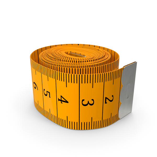 Rolled Orange Tailoring Meter PNG & PSD Images