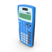 Scientific Calculator Blue Switched OFF PNG & PSD Images