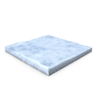 Flat Plane Surface Block Land White Ice PNG & PSD Images