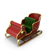 Santa Sleigh PNG & PSD Images