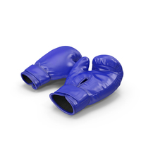 Blue Boxing Gloves PNG & PSD Images