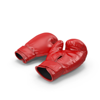 Red Training Boxing Gloves PNG & PSD Images