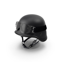 Tactical Helmet With Visor Glasses PNG & PSD Images