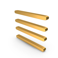 Four Lines Menu Symbol PNG & PSD Images
