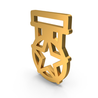 Star Medal Symbol PNG & PSD Images