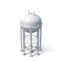 Midday Water Tower PNG & PSD Images