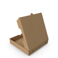 Pizza Box Half Opened PNG & PSD Images